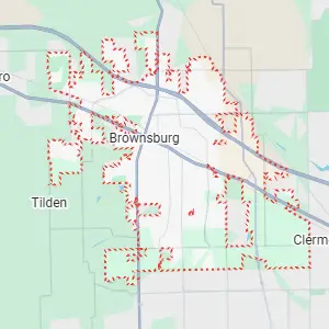 Service area brownsburg